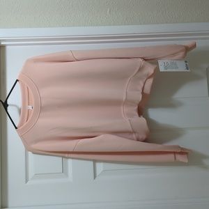 Lululemon Perfectly Oversized Cropped Crew Softstreme